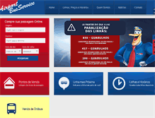 Tablet Screenshot of airportbusservice.com.br